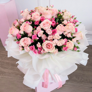 Sprayed In Roses Bouquet