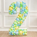 5ft Number Balloon Mosaic