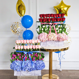 Roses, Tulips & Hydrangeas - Marble Rectangulaire