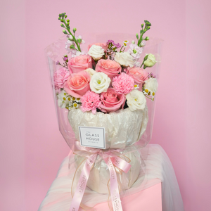 Blossom Garden - Clear/Pearl Bouquet