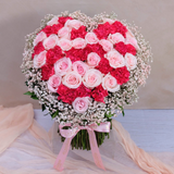 Heart Blossoms - Naked Bouquet