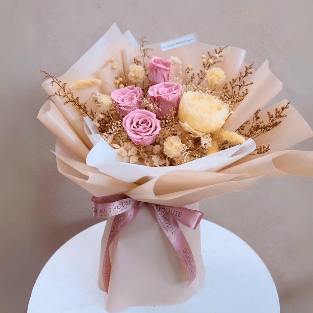 Bare & Blush - Preserved Bouquet