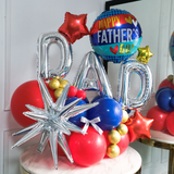 Happy Dad Balloon Standee