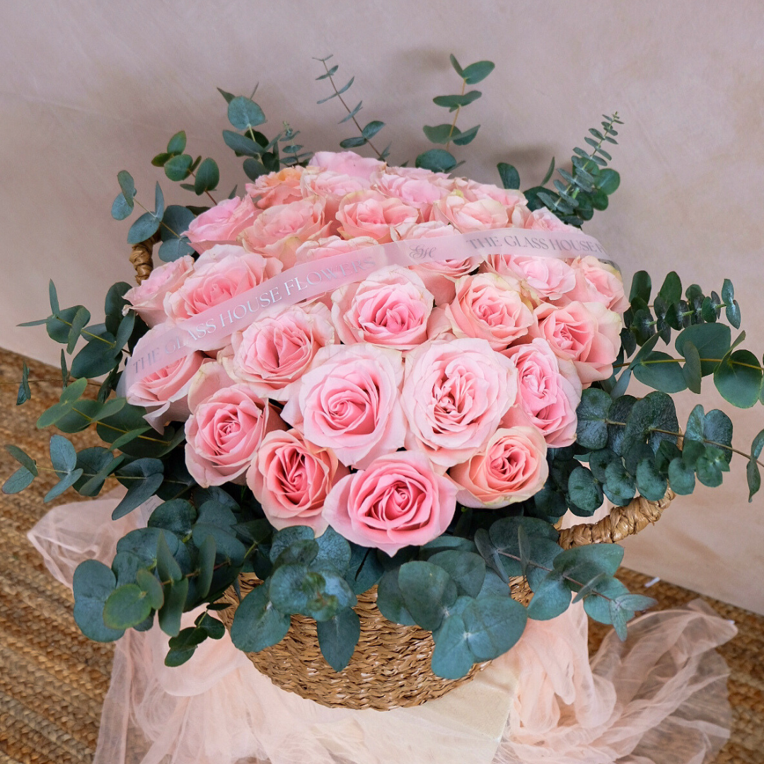 Rosy Retreat Basket