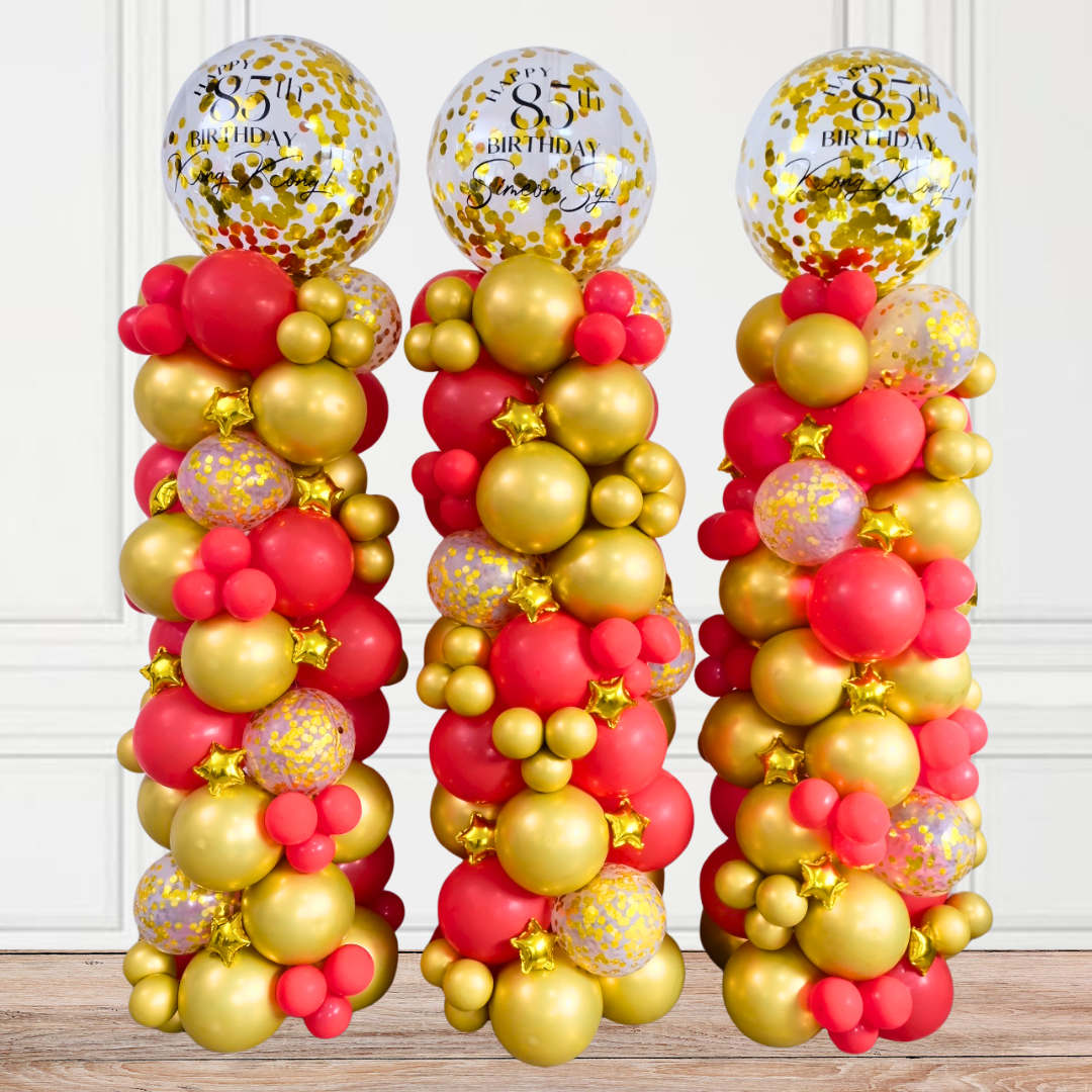 Organic Balloon Columns