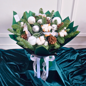 Evergreen Bliss Christmas Bouquet