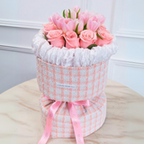 Roses & Tulips - Tweed Bouquet