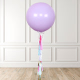 Helium-filled Lilac Jumbo Balloon