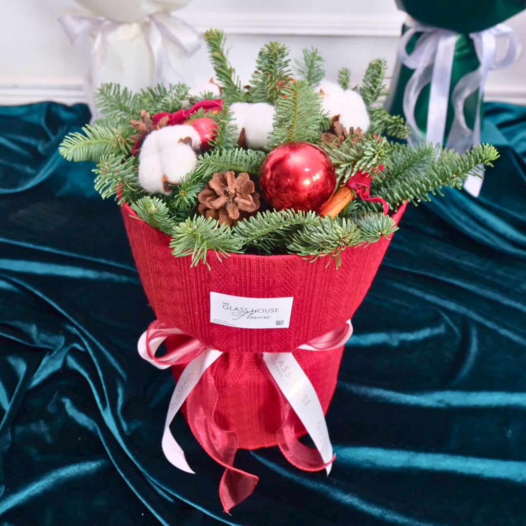 Knitted Noel Christmas Bouquet