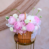 Petal Blush Basket