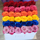 36 Roses - Large Square Box