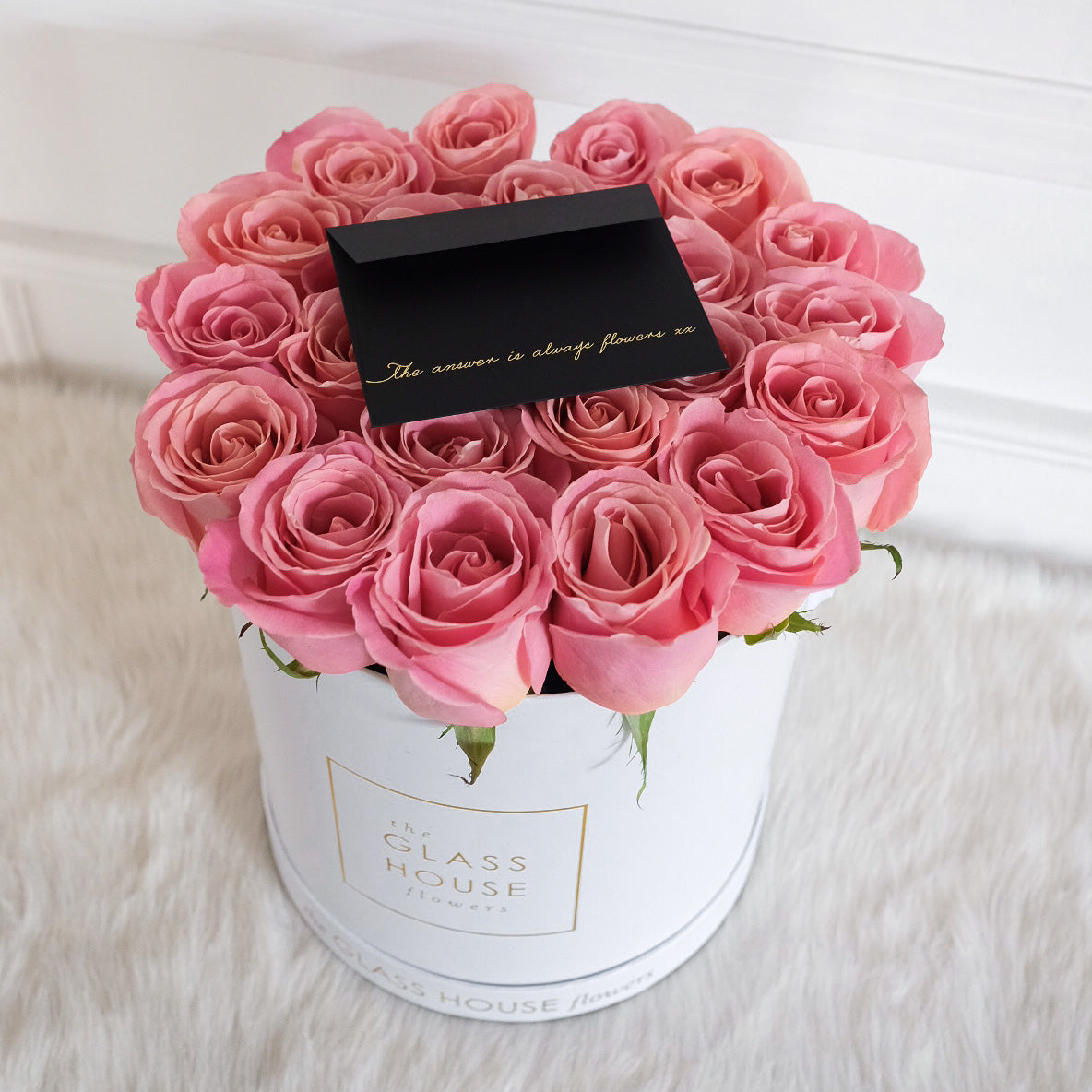 Roses - Large Round Box