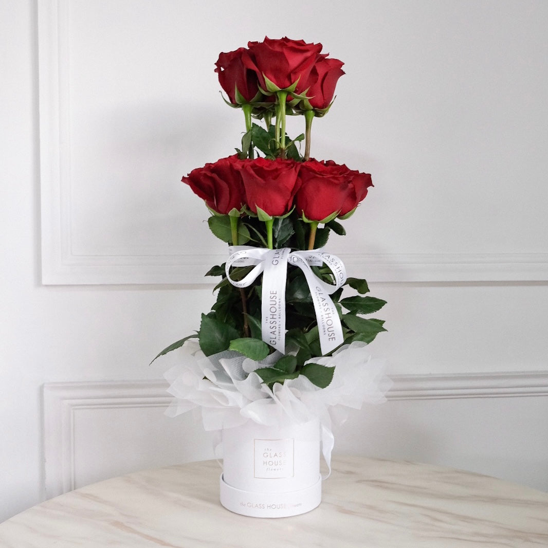 2-Tier Haute Roses - Petite Round Box