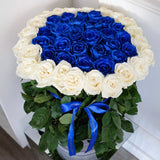 Haute Roses - Gray Velvet Box