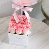 9 Roses - Petite Square Box