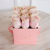 9 Roses - Petite Square Box
