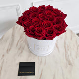Roses - Large Round Box