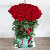 Haute Roses - Emerald Velvet Box