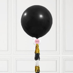 Black Jumbo Balloon