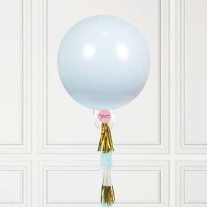 Light Blue Jumbo Balloon