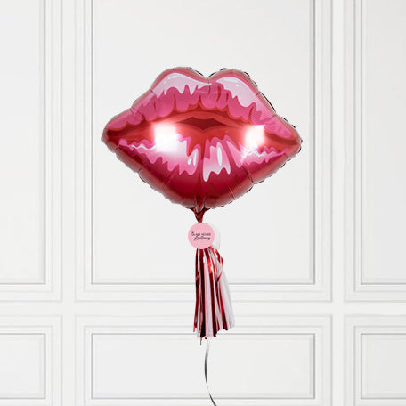 Lips Balloon with Tassel