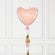 Heart Foil Balloon with Tassels