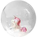 Unicorn Bubble 24"