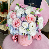 Kristine - Pink Velvet Box