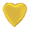 Gold Heart 18"